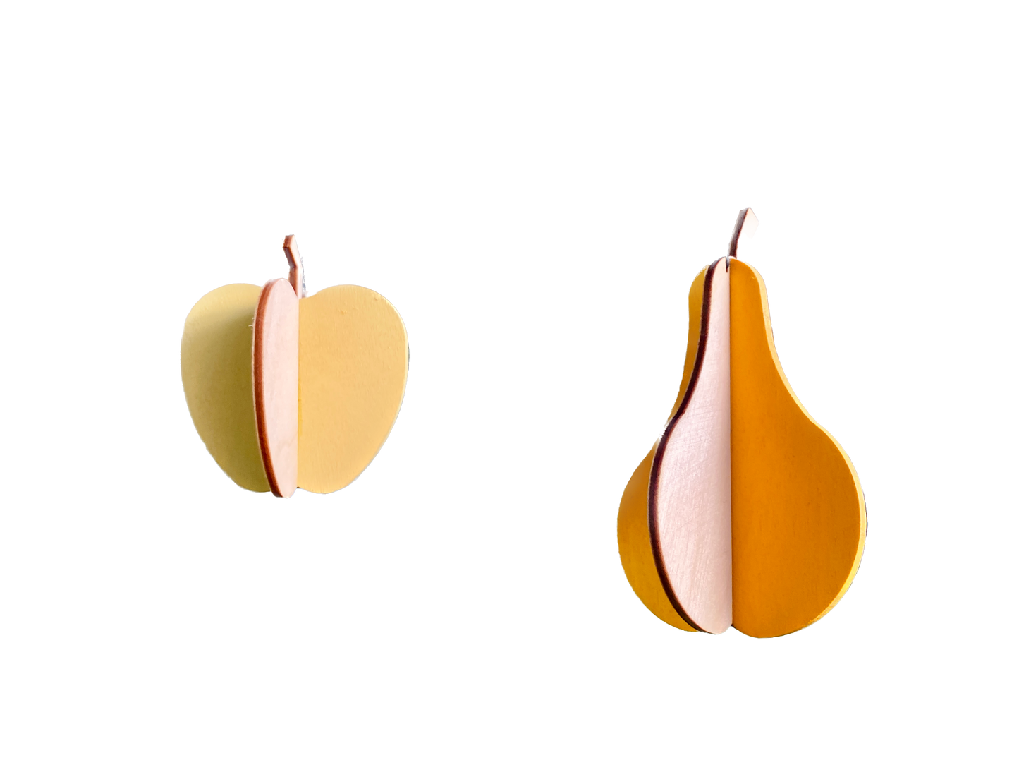 CHRISTMAS TREEE DECORATIONS - FRUIT SHAPES