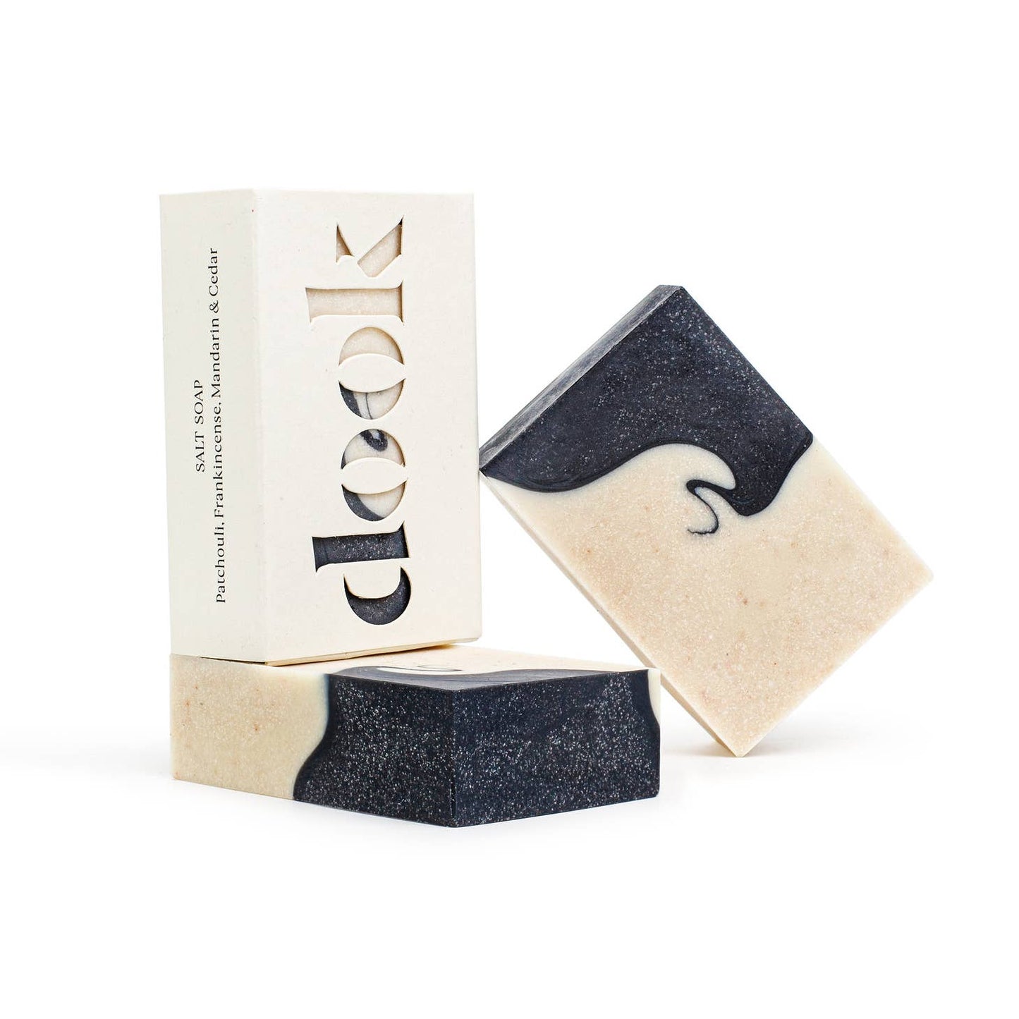 Scottish Salt Soap Patchouli, Frankincense, Mandarin & Cedar