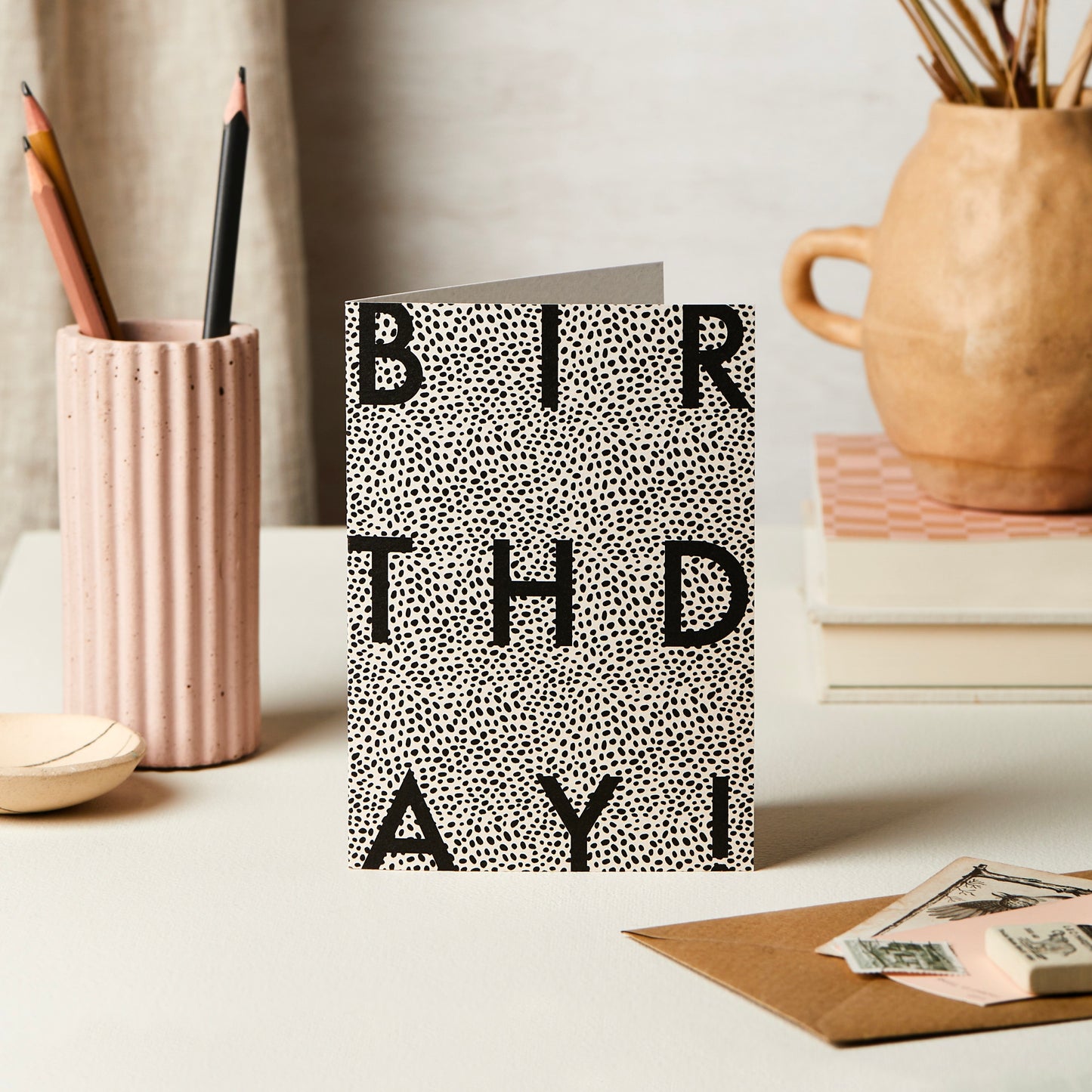 Polka Dot Happy BirthdayCard