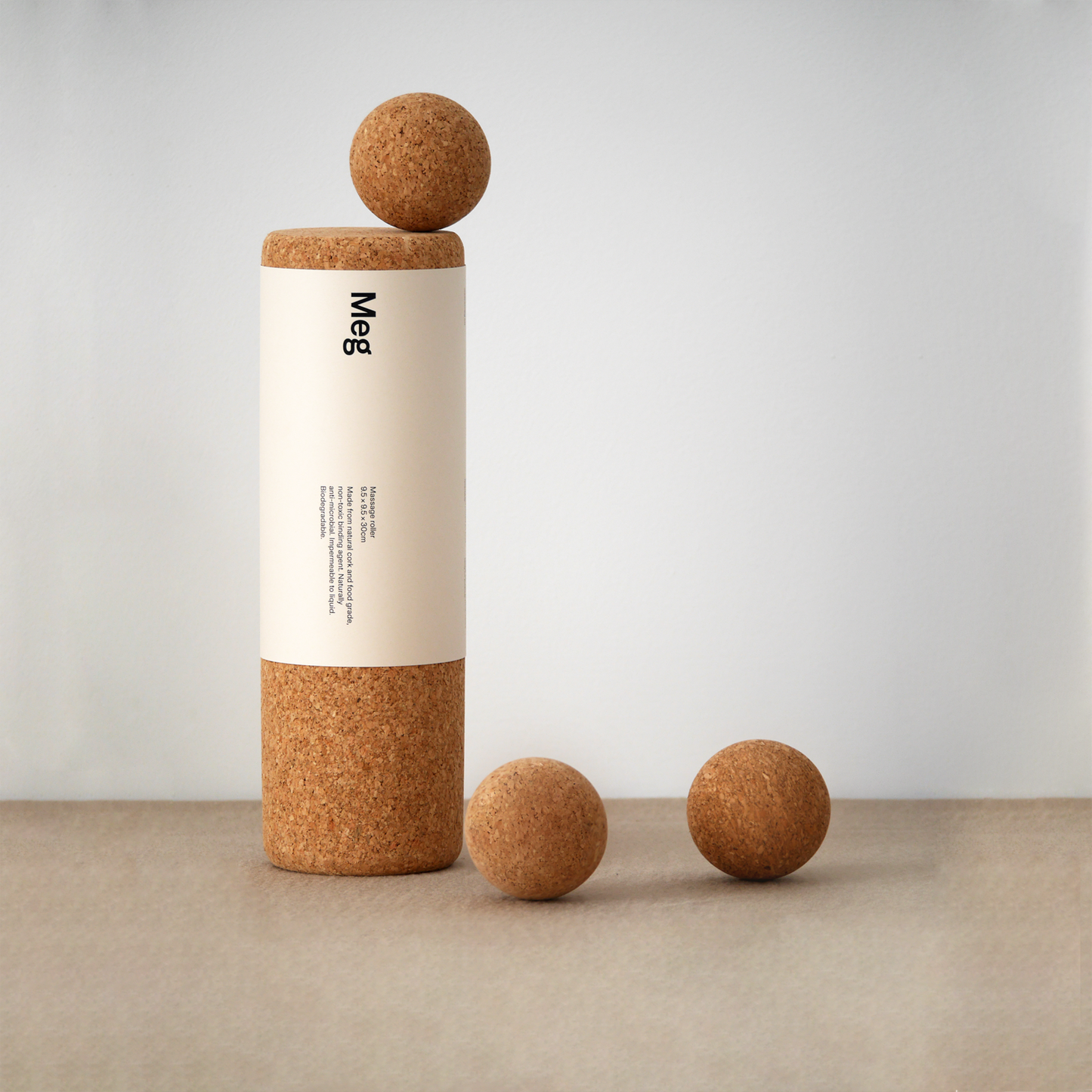 CORK MASSAGE FASCIA ROLLER