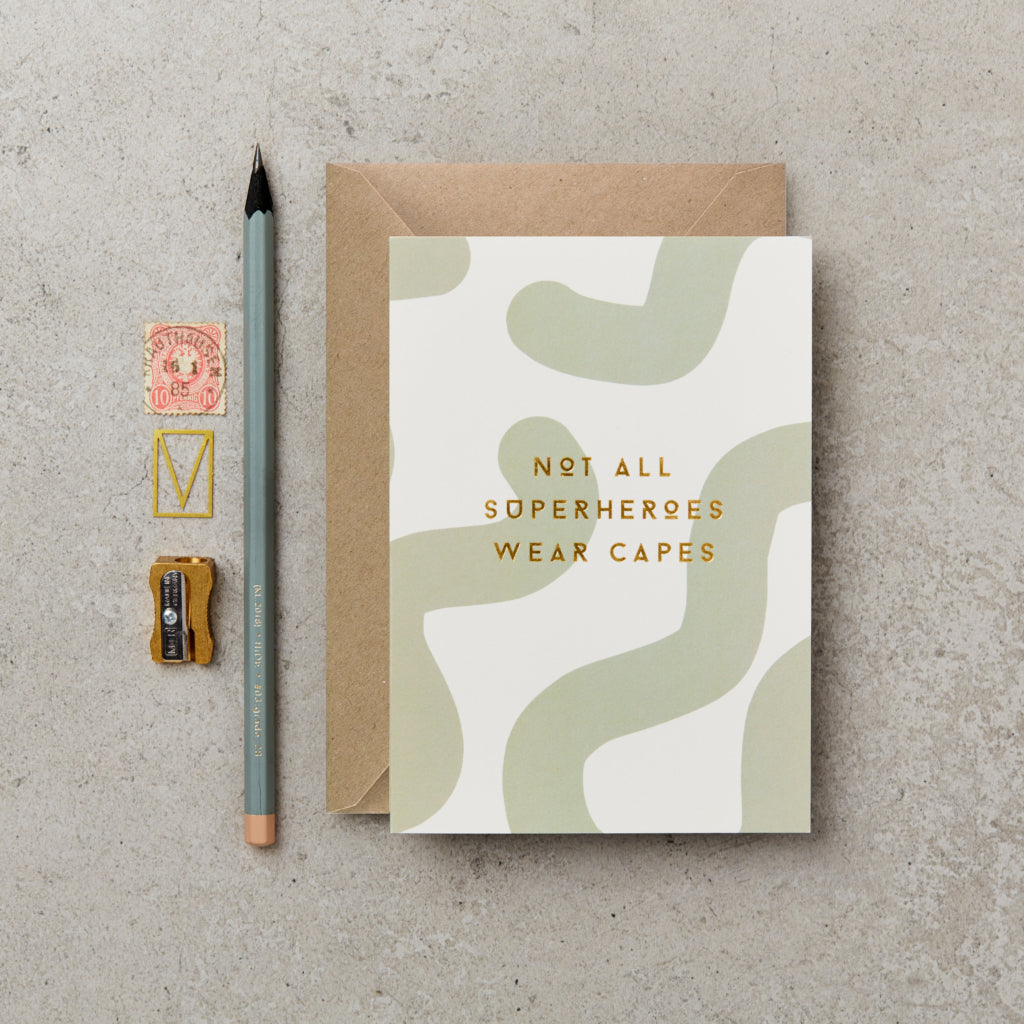 Not All Superhero's Card