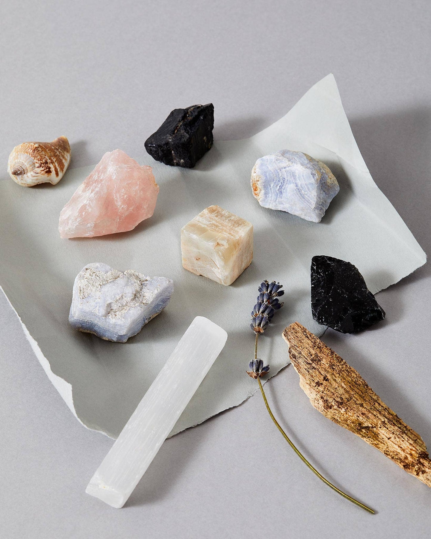 Raw Selenite Wand – cleansing natural crystal
