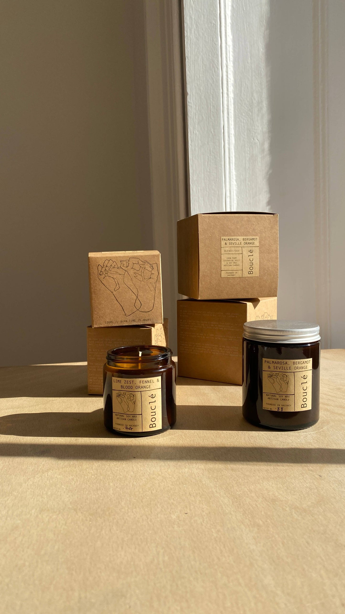 Neroli, Vetiver & May Chang Essential Oil Candle