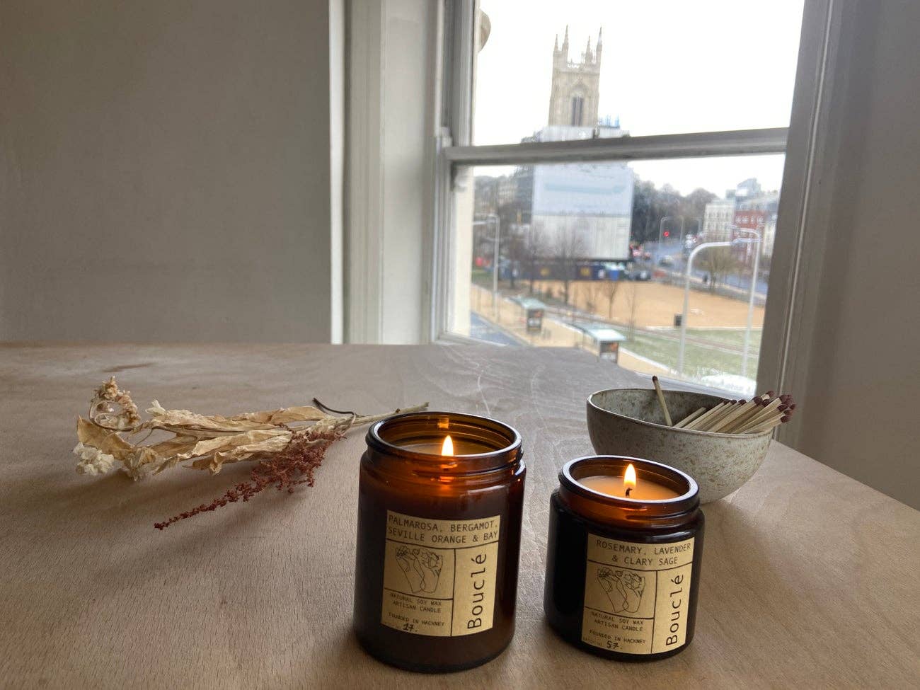 Neroli, Vetiver & May Chang Essential Oil Candle