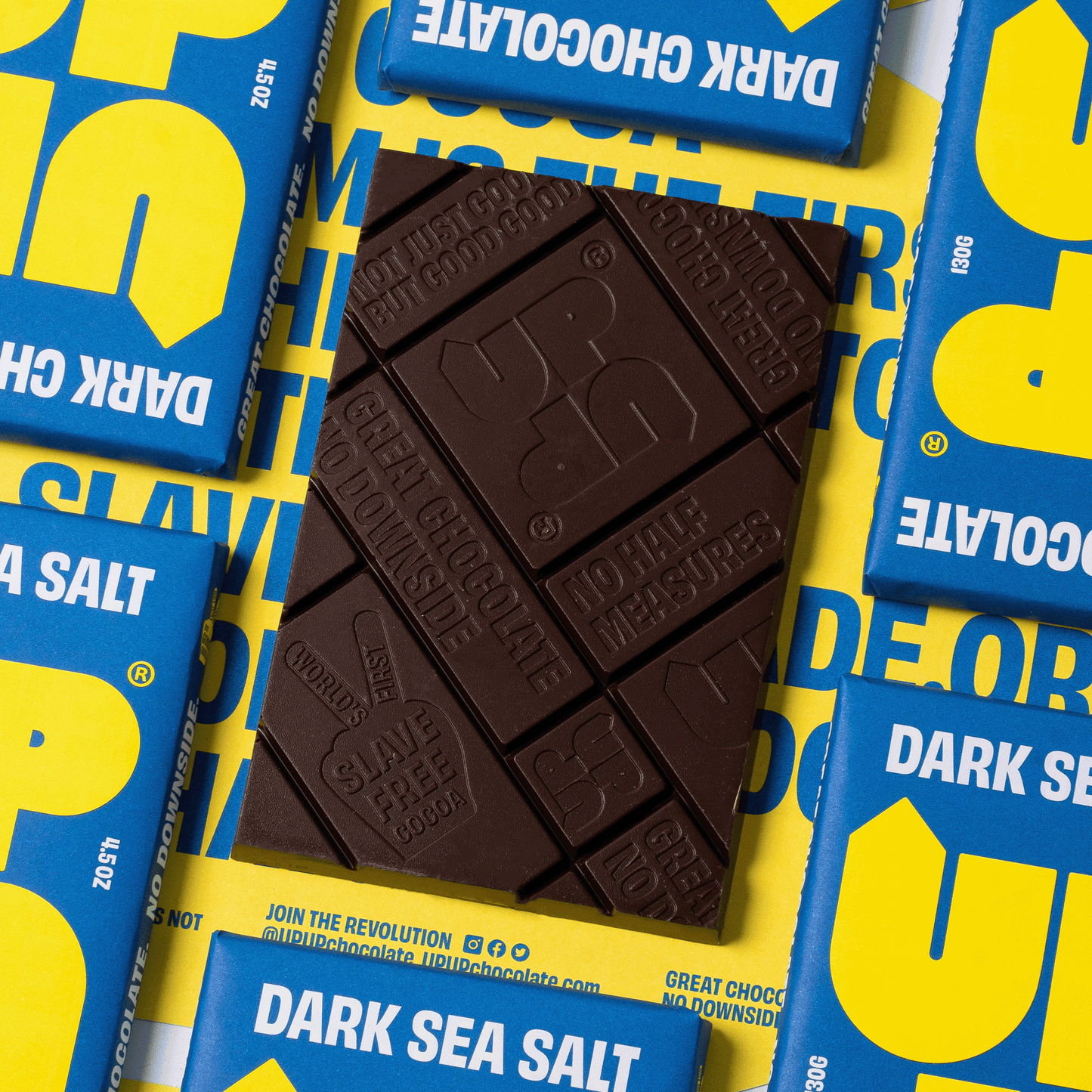 Sea Salt Dark Chocolate Bar 120G/4.2OZ