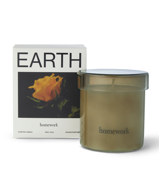 HOMEWORK EARTH CANDLE - 280g