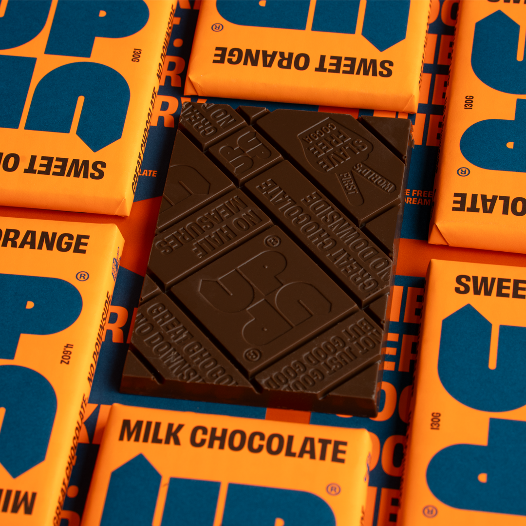 Sweet Orange Milk Chocolate Bar 120G/4.2OZ