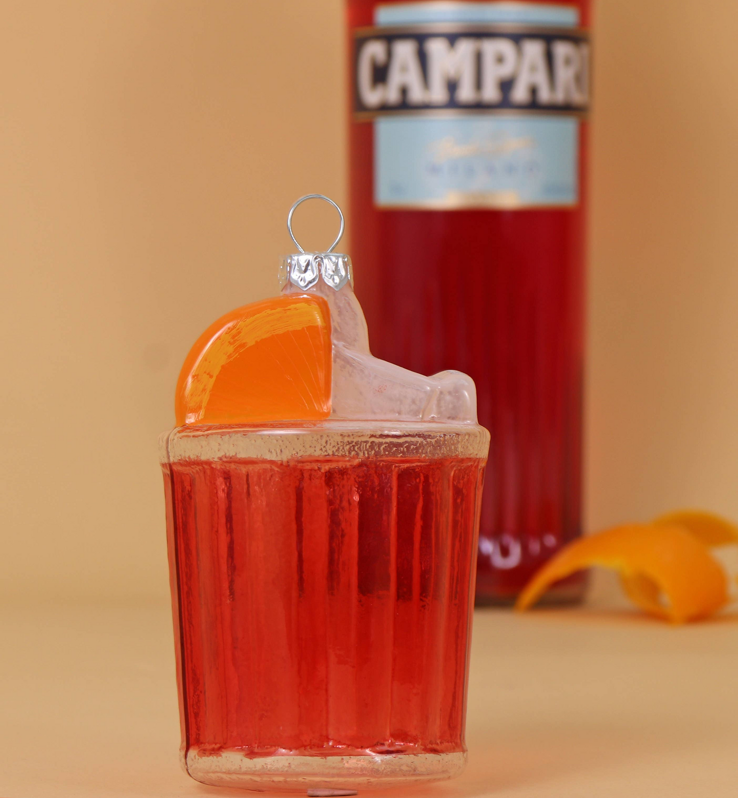 THIE Negroni Glass Christmas Decoration, 9cm